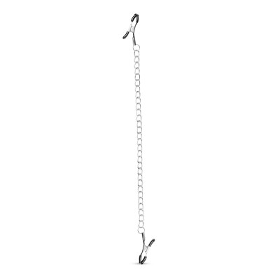 Σφιγκτήρες Θηλών με Αλυσίδα Classic Clamps Easytoys Ασημί Σφιγκτήρες Θηλών με Αλυσίδα Classic Clamps Easytoys Ασημί
