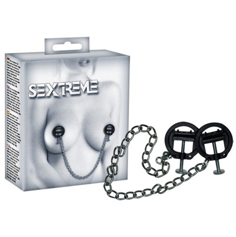 Nipple Chain Sextreme Silver