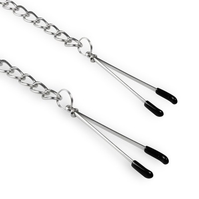 Σφιγκτήρες Θηλών Tweezer Easytoys Ασημί Σφιγκτήρες Θηλών Tweezer Easytoys Ασημί