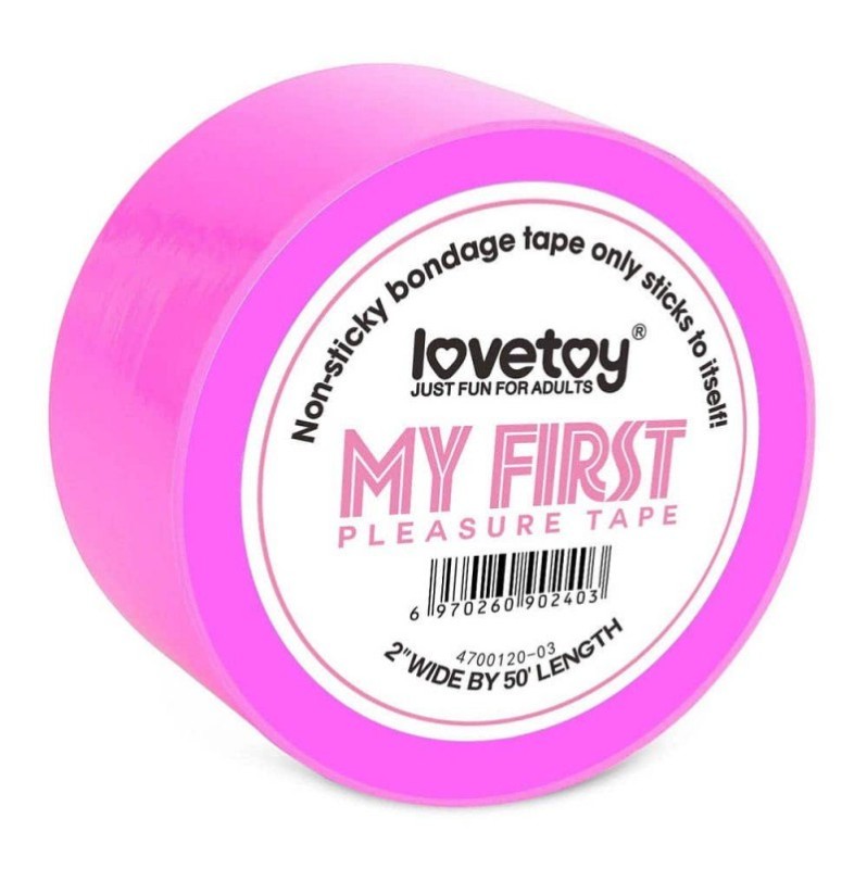 Ταινία Bondage Lovetoy My First Non-Sticky Tape Ροζ