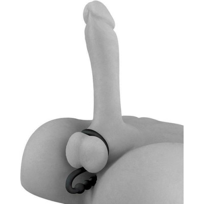 Ball Cinch with Anal Bead Fetish Fantasy Elite Black Ball Cinch with Anal Bead Fetish Fantasy Elite Black