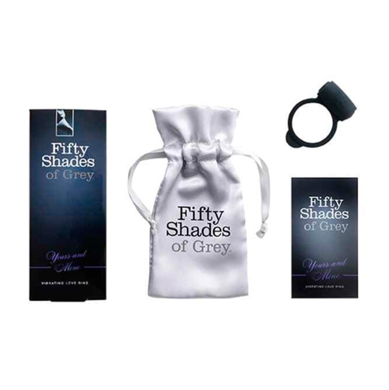 Δαχτυλίδι Πέους 50 Shades Of Grey Μαύρο