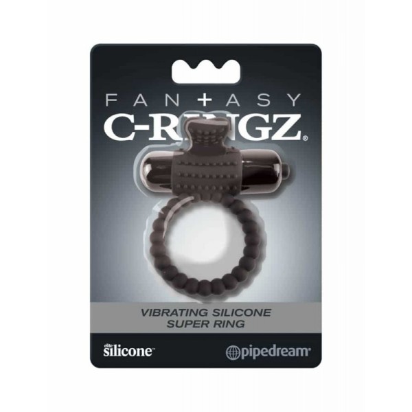 Δαχτυλίδι Πέους C-Ringz Super Ring Μαύρο