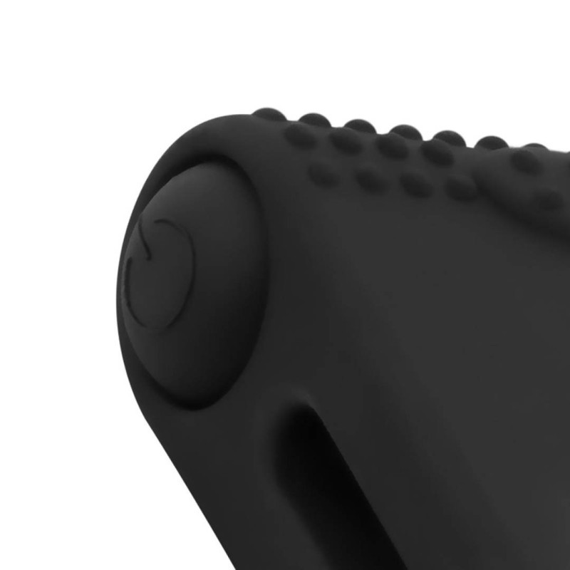 Cock Ring Easytoys Double Vibrating Admire Black Cock Ring Easytoys Double Vibrating Admire Black