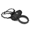 Duo Cock Ring Easytoys Black