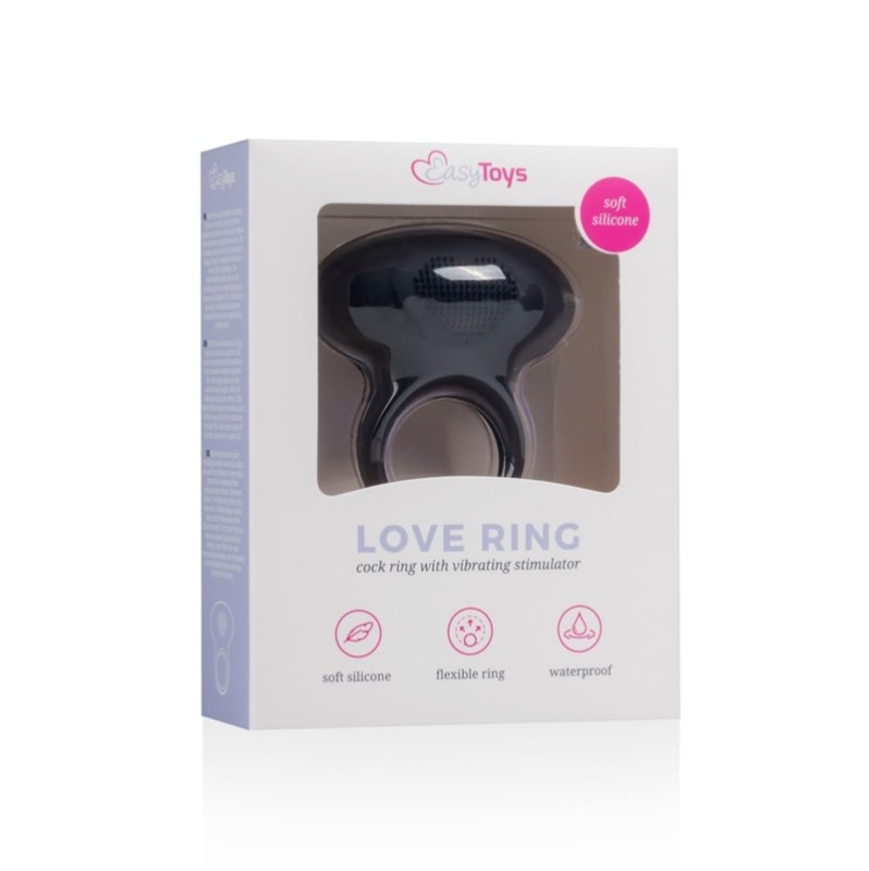 Cock Ring Easytoys Black