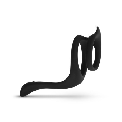 Cock Ring Easytoys Pleasure Black Cock Ring Easytoys Pleasure Black