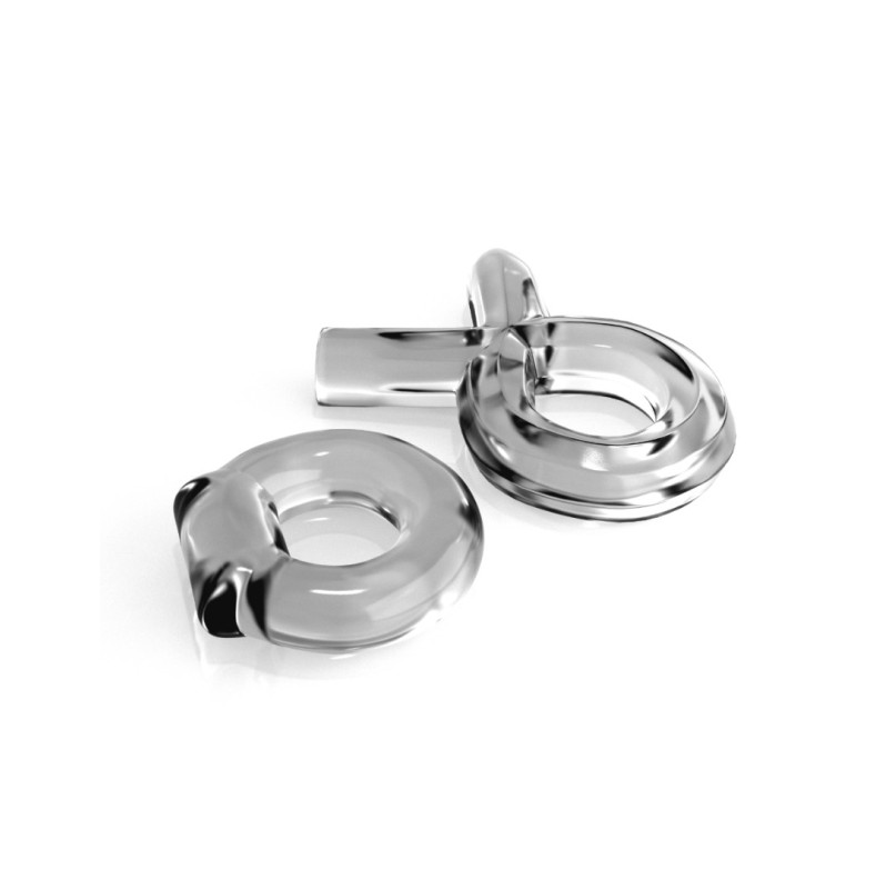 Cock Ring Set Pipedream Classix Couples Clear