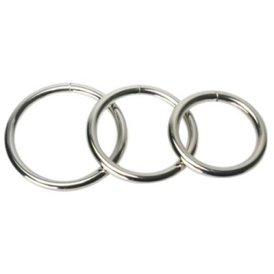Trine Steel Ring Collection Master Series Silver Trine Steel Ring Collection Master Series Silver