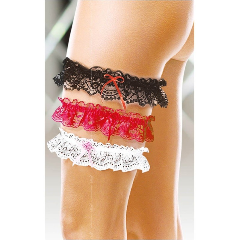 Lace Garter Softline 7401 Red