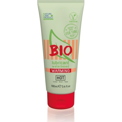 Warming Water Based Lubricant HOT BIO 100ml Warming Water Based Lubricant HOT BIO 100ml