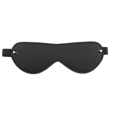 Leather Eye Mask Easytoys Black Leather Eye Mask Easytoys Black