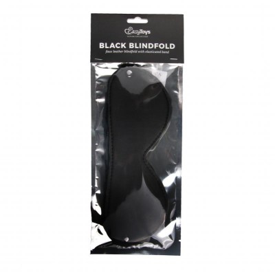 Leather Eye Mask Easytoys Black Leather Eye Mask Easytoys Black