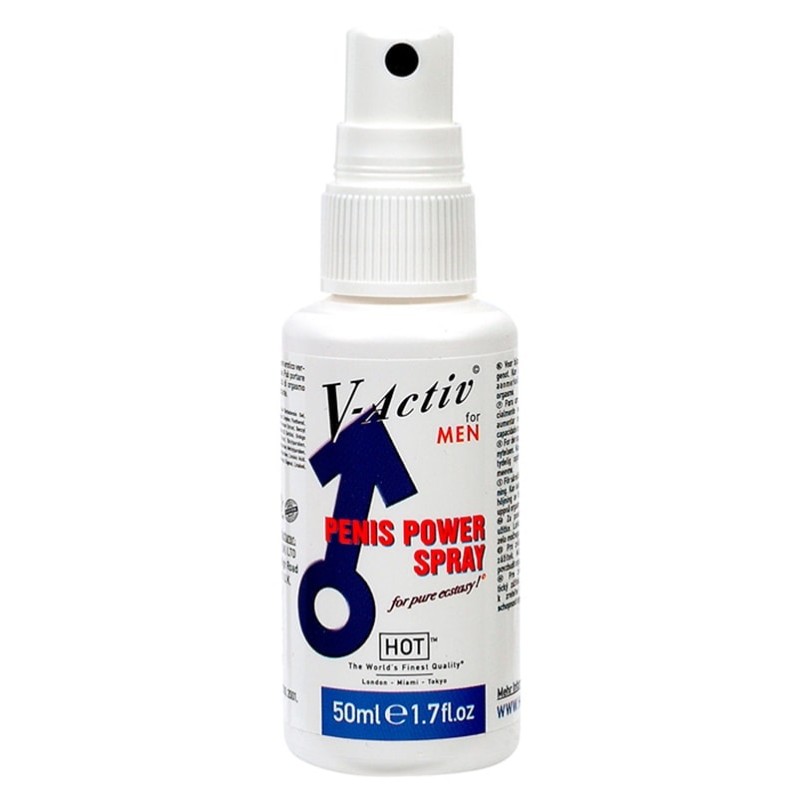 Stimulating Spray Hot V-Activ Penis Power for Men 50ml