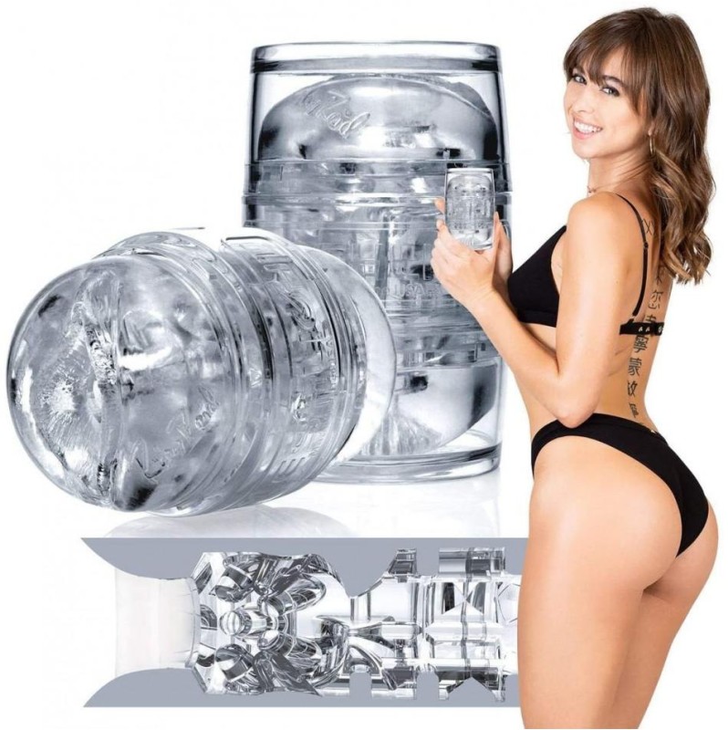 Διπλό Αυνανιστήρι Fleshlight Quickshot Riley Reid Διαφανές