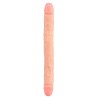 Διπλό Dildo Chisa Ladybro Love 32.5cm Μπεζ