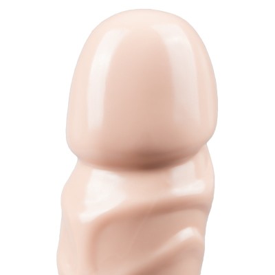 Διπλό Dildo Doc Johnson Jr. Veined Double Header 30cm Μπεζ