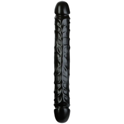 Διπλό Dildo Doc Johnson Jr. Veined Double Header Bender 30cm Μαύρο Διπλό Dildo Doc Johnson Jr. Veined Double Header Bender 30cm Μαύρο