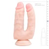 Double Dildo Easytoys 18cm Nude