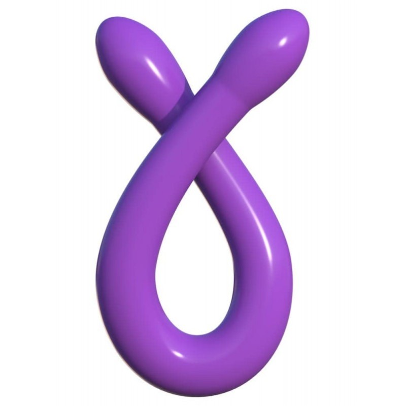 Διπλό Dildo Pipedream Classix Double Whammy  44cm Μοβ