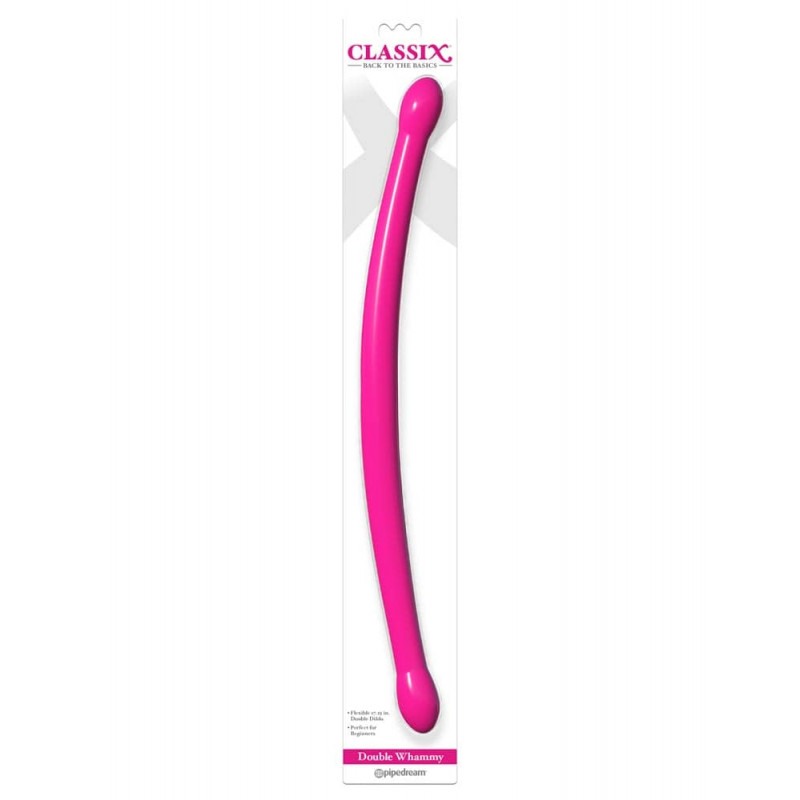 Double Dildo Pipedream Classix Double Whammy 44cm Pink Double Dildo Pipedream Classix Double Whammy 44cm Pink