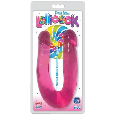 Double Jelly Dildo Lollicock 36cm Cherry
