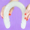 Διπλό Jelly Dildo Lovetoy Lumino Play 37cm Διαφανές