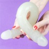 Double Jelly Dildo Lovetoy Lumino Play 37cm Clear