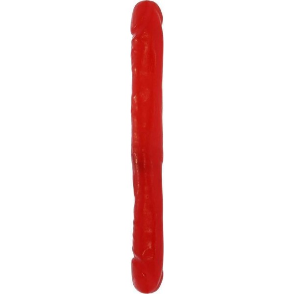 Διπλό Jelly Dildo Seven Creations Double Dong 30cm Κόκκινο