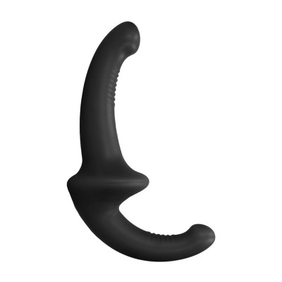 Silicone Strapless Strap-On Ouch! Black