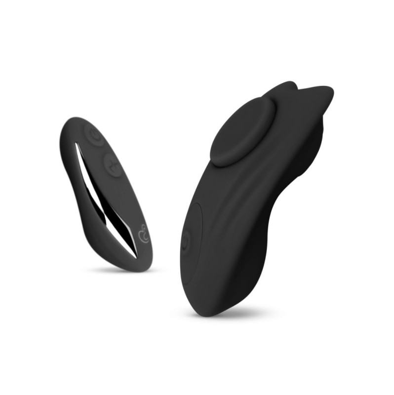 Underwear Vibrator Buzzy Butterfly Easytoys Black