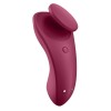 Underwear Vibrator Satisfyer Sexy Secret Wine Red