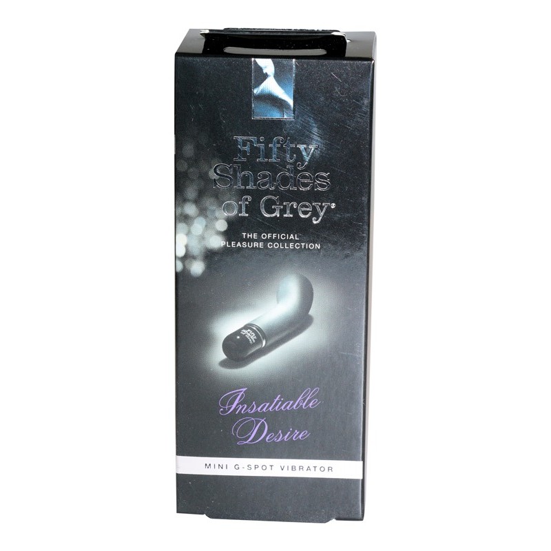 G-Spot Vibrator 50 Shades Of Grey Black G-Spot Vibrator 50 Shades Of Grey Black