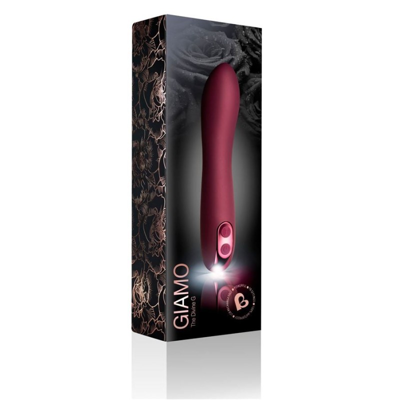 G-Spot Vibrator Rocks Off Giamo Burgundy