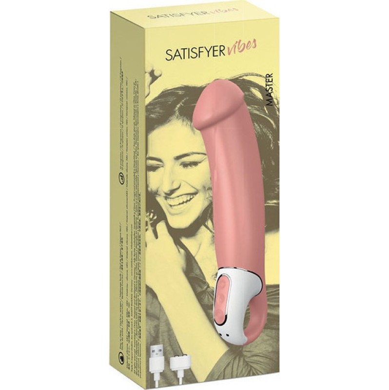 Δονητής G-Spot Satisfyer Vibes Master Μπεζ