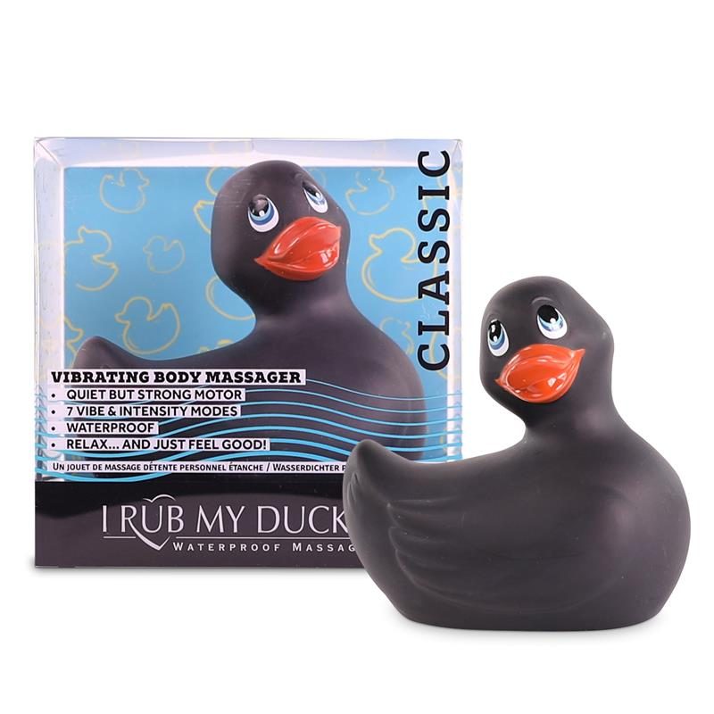 Vibrator Big Teaze Toys I Rub My Duckie Black