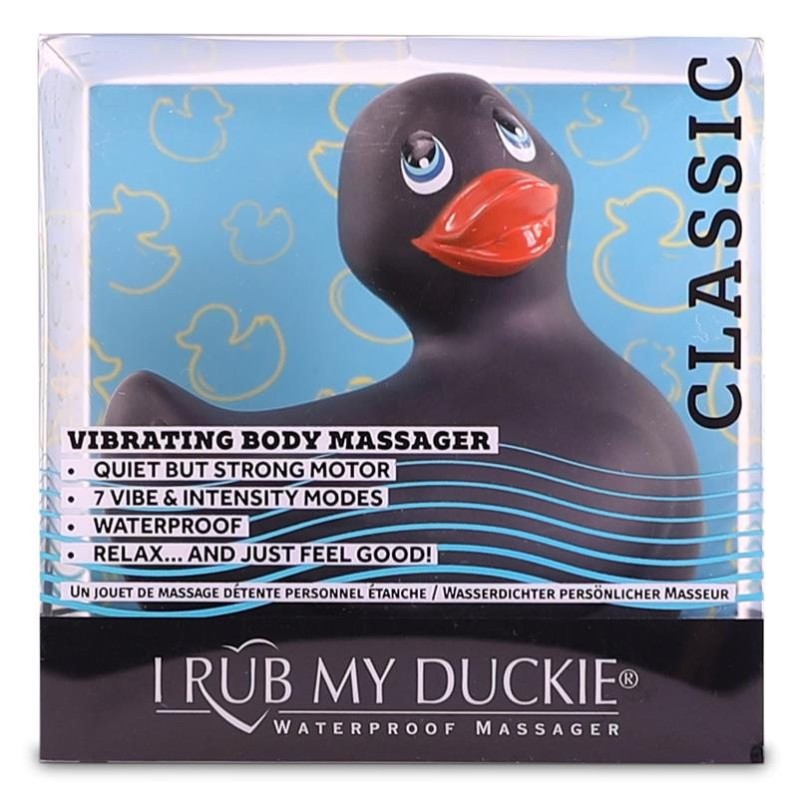 Vibrator Big Teaze Toys I Rub My Duckie Black