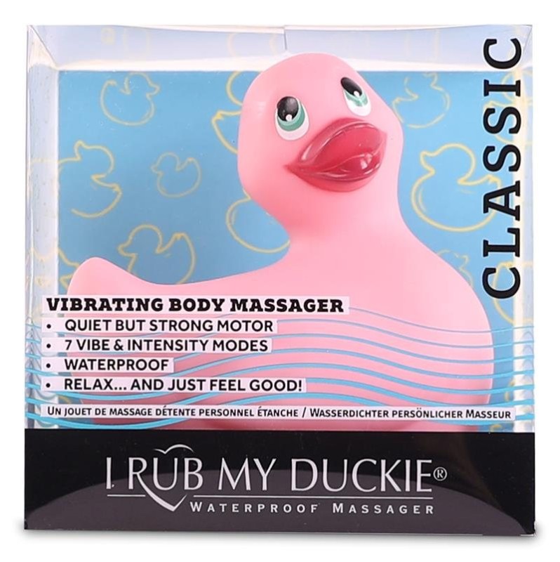 Δονητής Παπάκι Big Teaze Toys I Rub My Duckie Ροζ