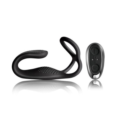 Prostate Vibrator with Remote Control Rocks Off The Vibe Black Prostate Vibrator with Remote Control Rocks Off The Vibe Black