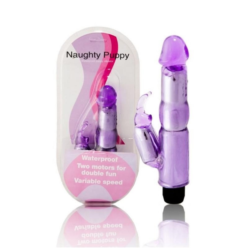 Rabbit Vibrator Baile Naughty Bunny Purple