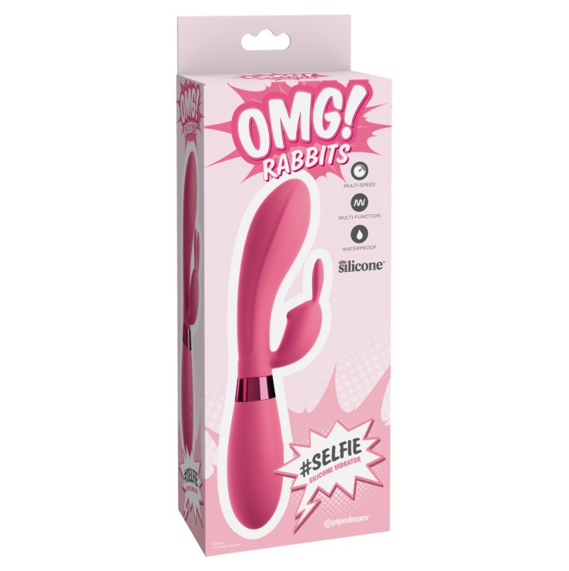 Rabbit Vibrator Pipedream OMG! #Selfie Pink