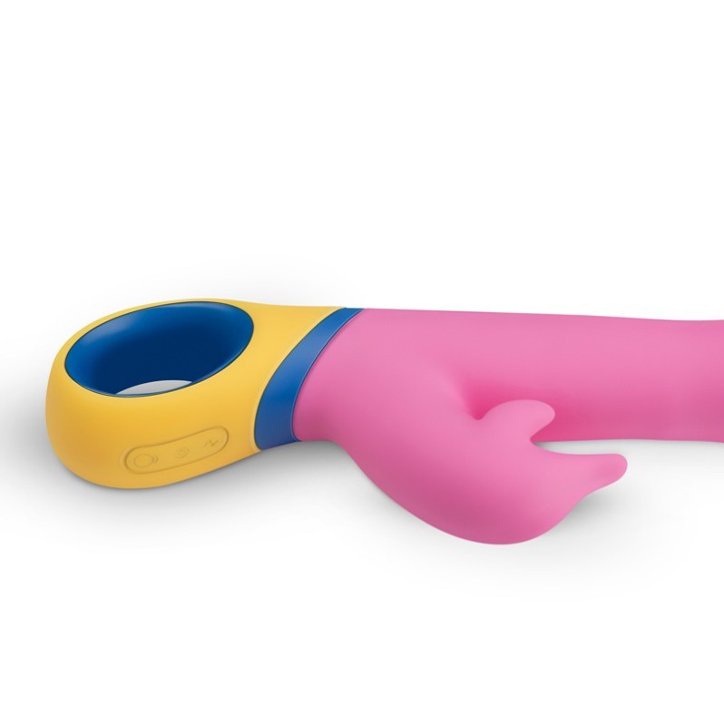 Rabbit Vibrator PMV20 Copy Dolphin Pink