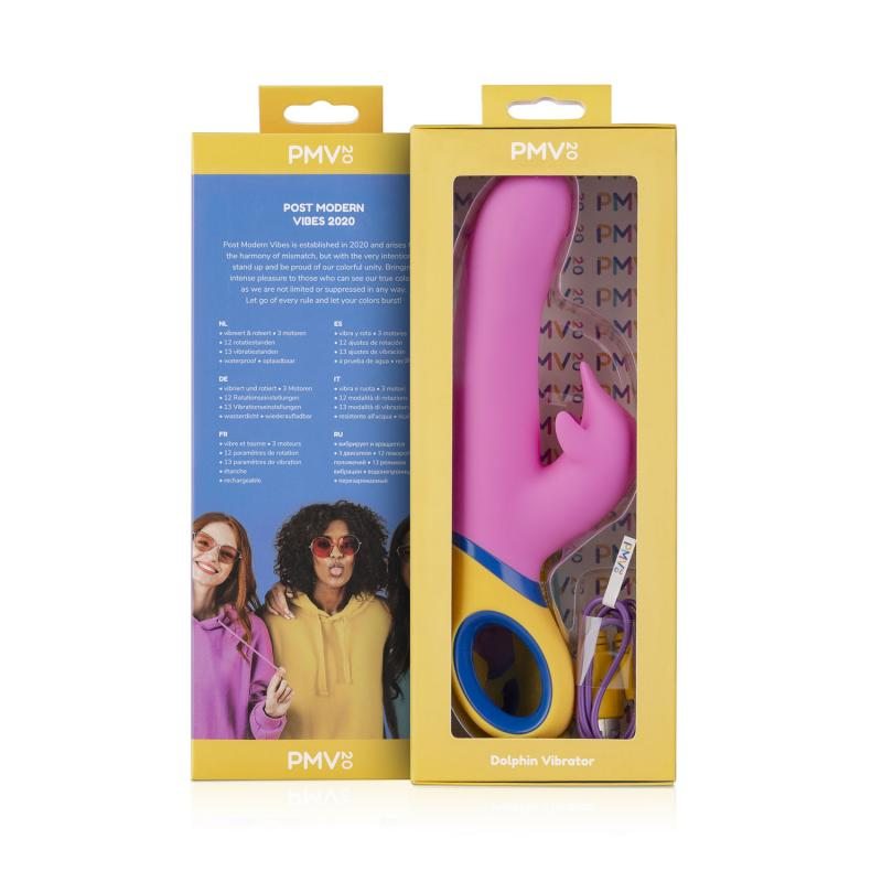 Δονητής Rabbit PMV20 Copy Dolphin Ροζ Δονητής Rabbit PMV20 Copy Dolphin Ροζ