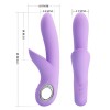 Rabbit Vibrator Pretty Love Carol 1 Purple