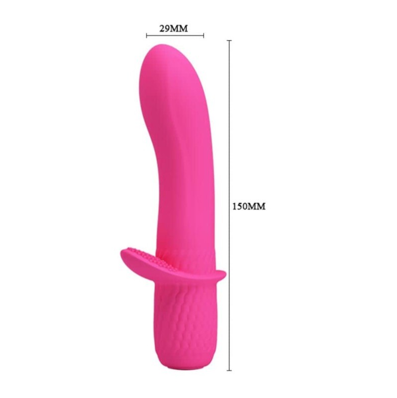 Rabbit Vibrator Pretty Love Troy Fuchsia