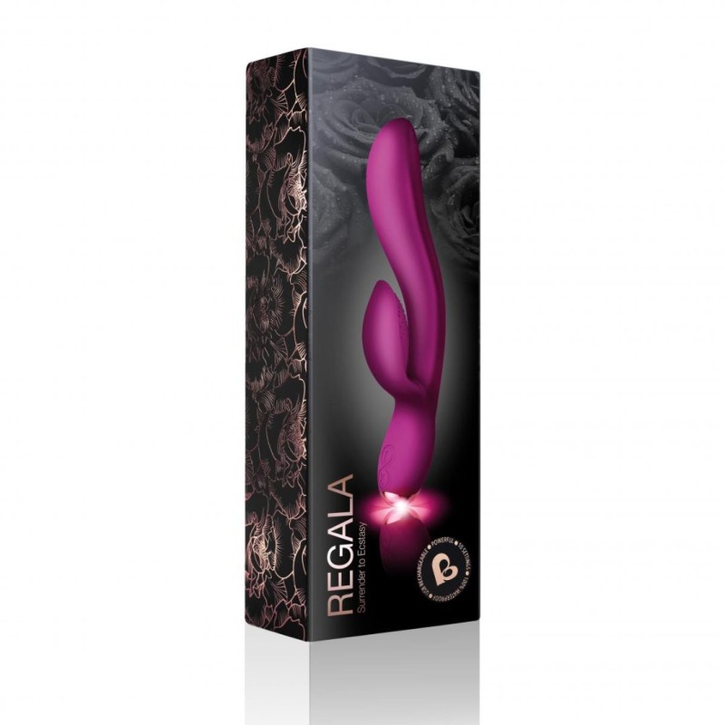Rabbit Vibrator Rocks Off Regala Purple Rabbit Vibrator Rocks Off Regala Purple