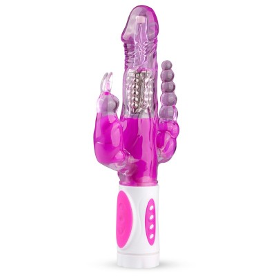 Rabbit Triple Vibrator Easytoys Raving Rabbit Purple Rabbit Triple Vibrator Easytoys Raving Rabbit Purple