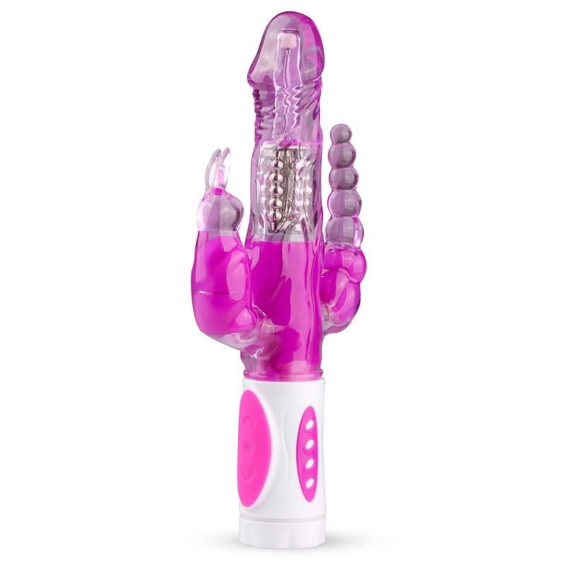 Rabbit Triple Vibrator Easytoys Raving Rabbit Purple