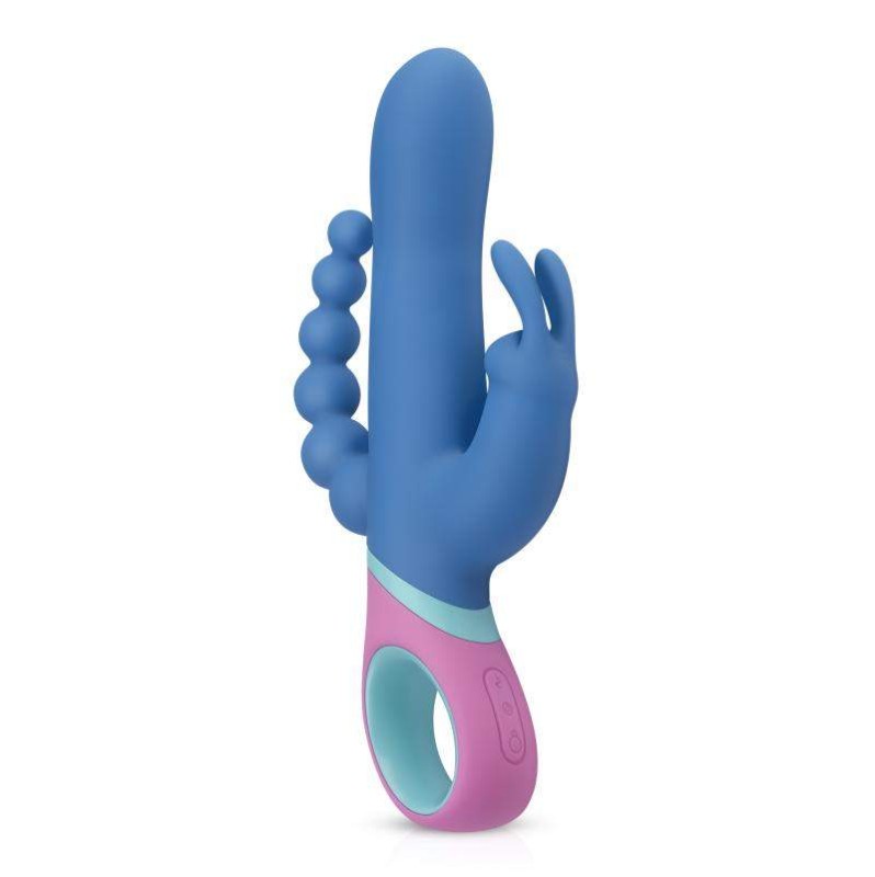 Rabbit Triple Vibrator PMV20 Vice Blue