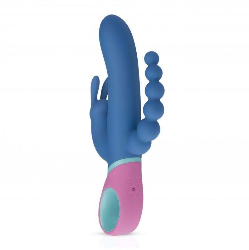 Rabbit Triple Vibrator PMV20 Vice Blue